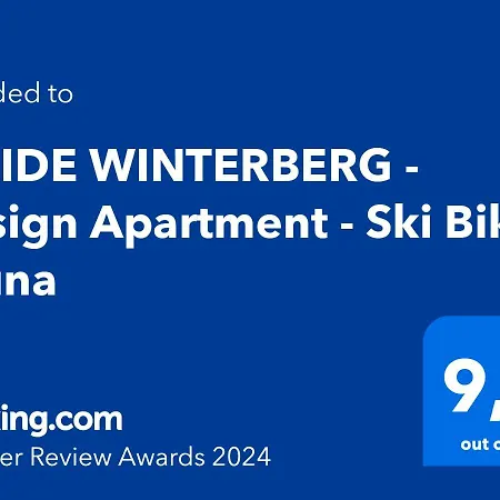 Inside - Design - Bike Sauna Appartement *